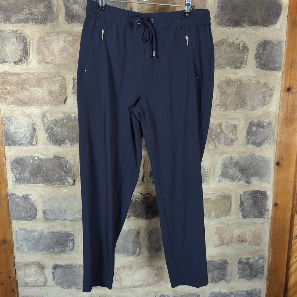 Counterparts Pants Blue Athletic Woman's Size Small Elastic‎ Waist Drawstring